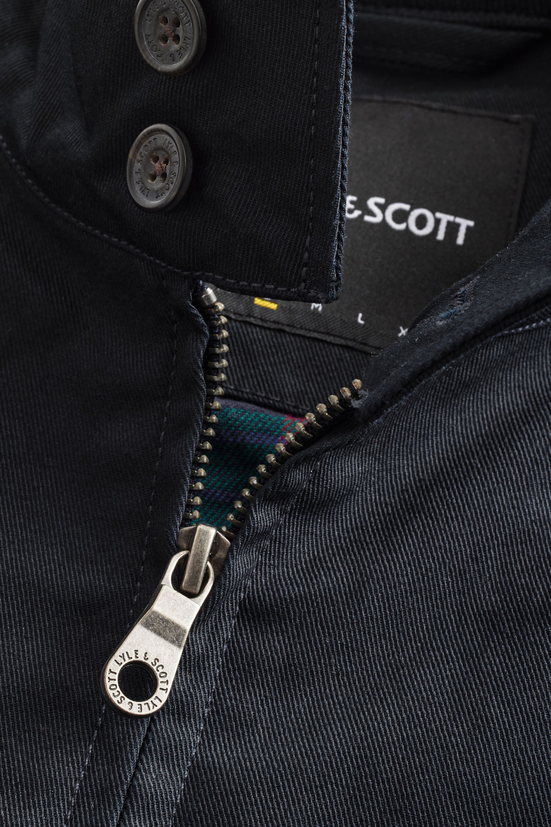 Lyle and scott mens harrington jacket on sale