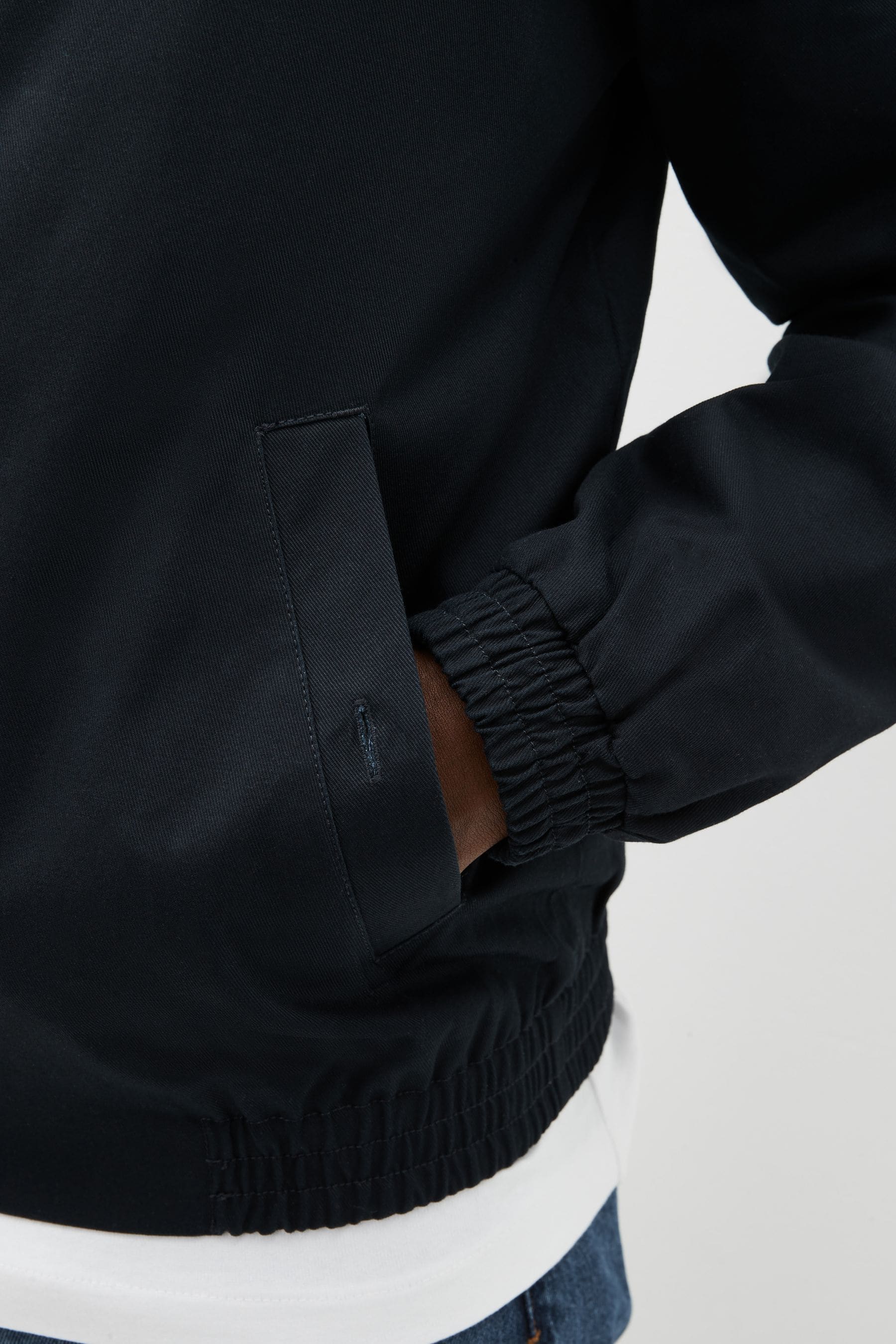 Buy Lyle Scott Navy Harrington Jacket from Next Canada