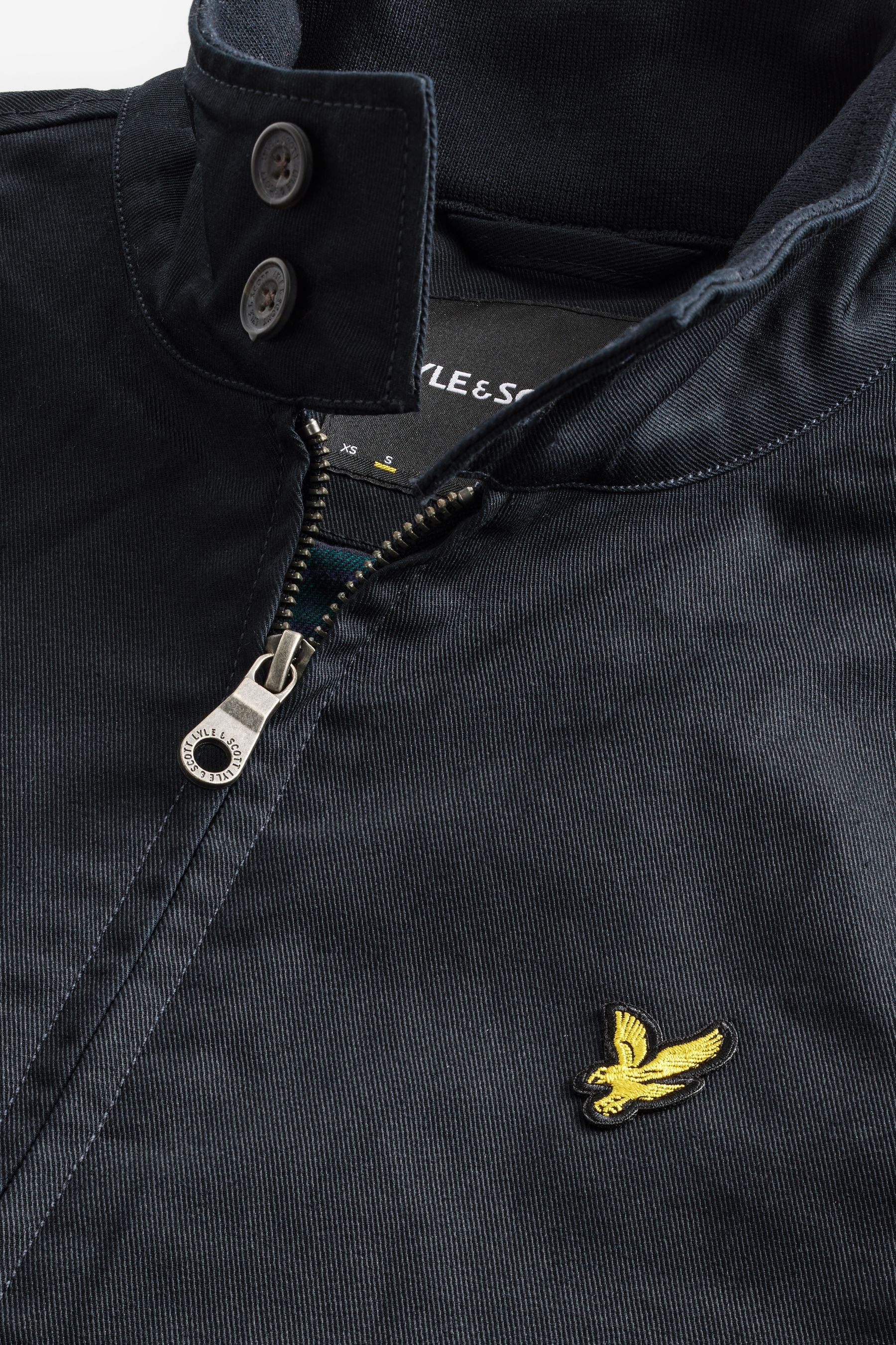 Lyle & scott harrington jacket navy new arrivals