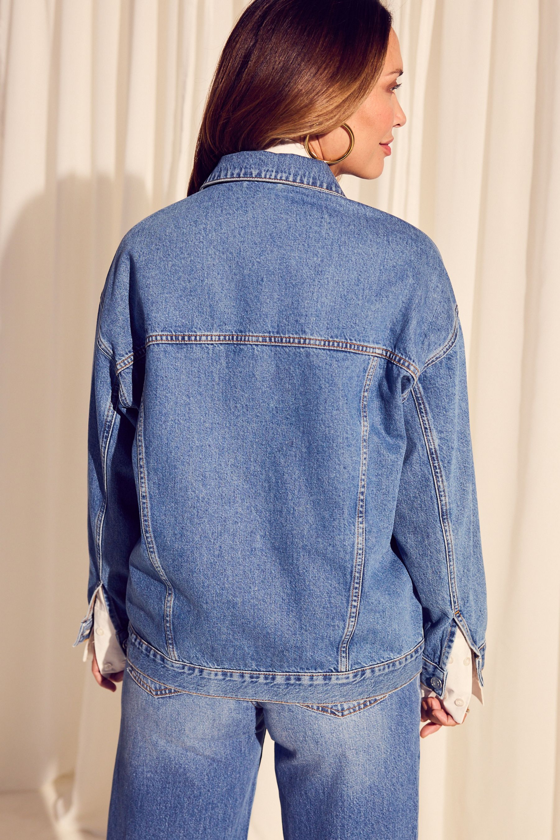 Next oversized deals denim jacket
