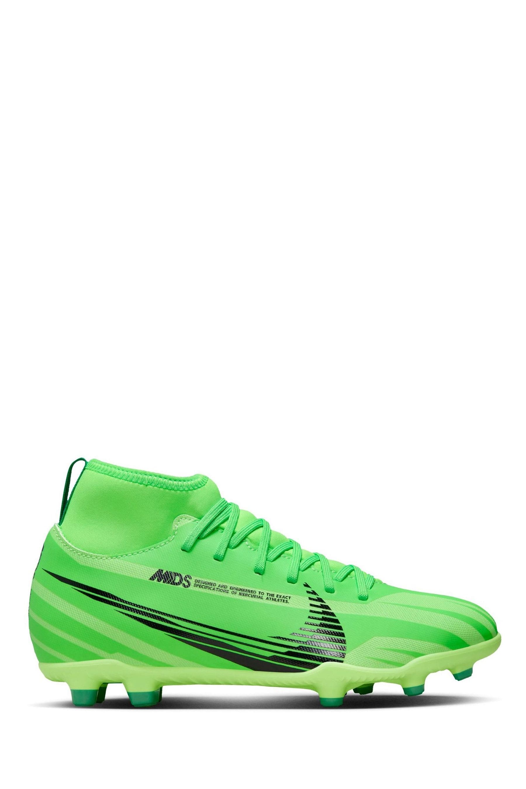 Buy Nike Green Jr. Superfly 9 Club Multi Ground Football Boots from Next Luxembourg