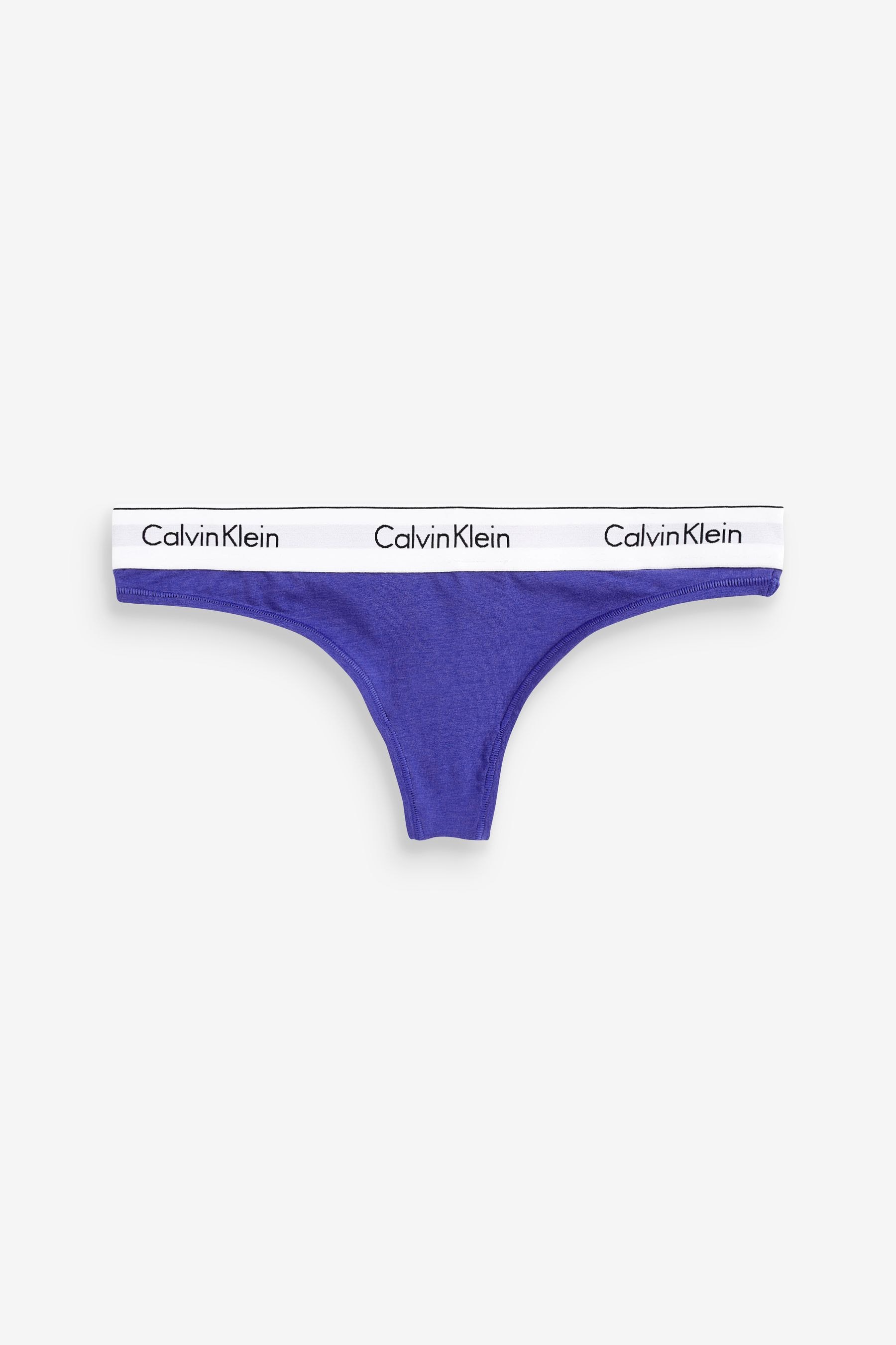 Buy Calvin Klein Blue Modern Cotton Thong from Next Luxembourg