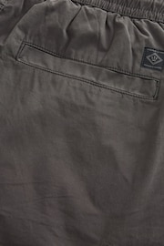 Charcoal Grey Slim Tapered Stretch Utility Cargo Trousers - Image 11 of 12