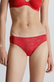 Calvin Klein Sheer Marquisette Lace Bikini Briefs - Image 1 of 6