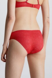 Calvin Klein Sheer Marquisette Lace Bikini Briefs - Image 2 of 6