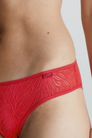 Calvin Klein Sheer Marquisette Lace Bikini Briefs - Image 5 of 6