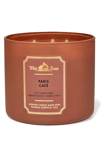 Bath & Body Works Paris Cafe 3-Wick Candle 14.5 oz / 411 g