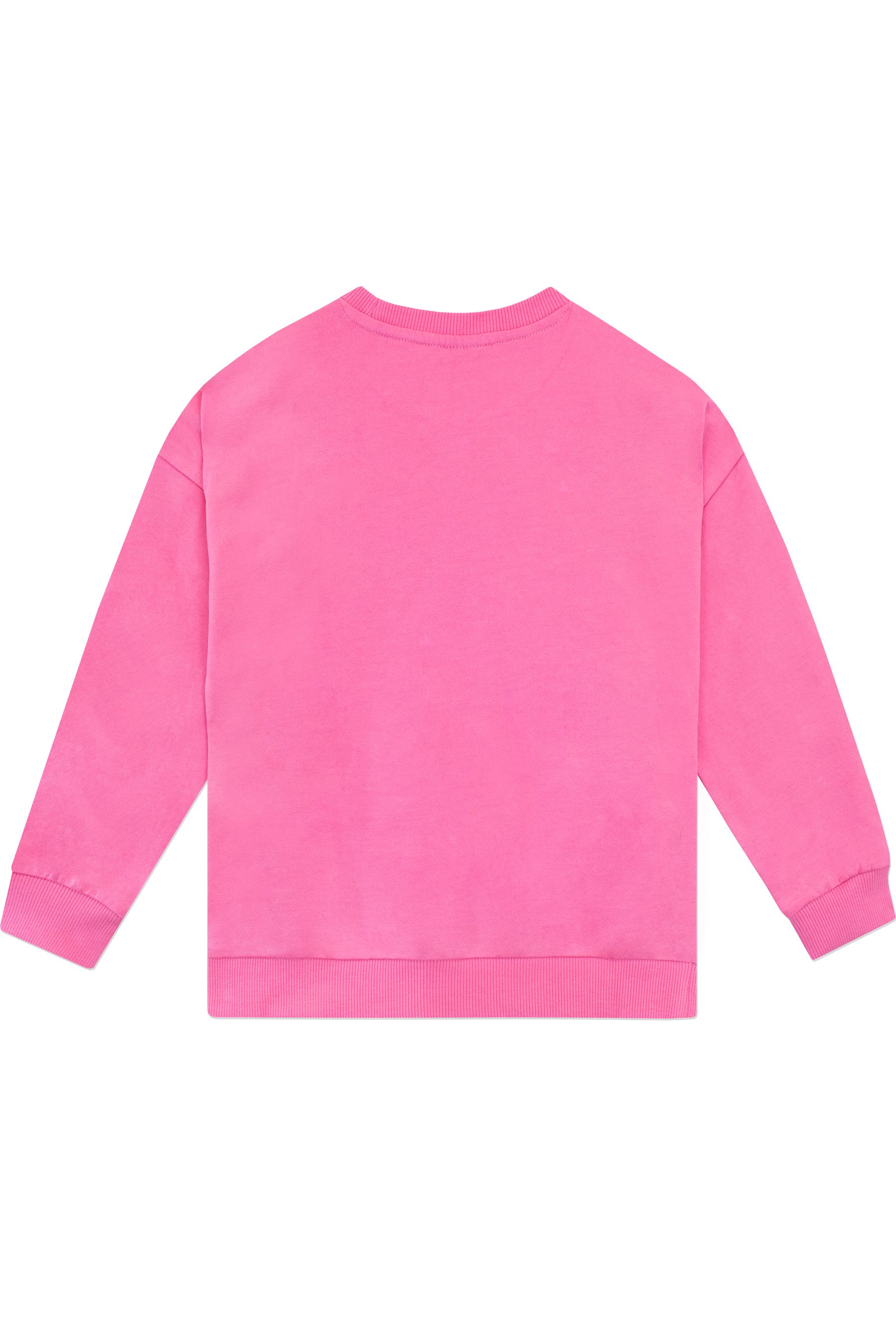 Pink long sleeve sweatshirt new arrivals