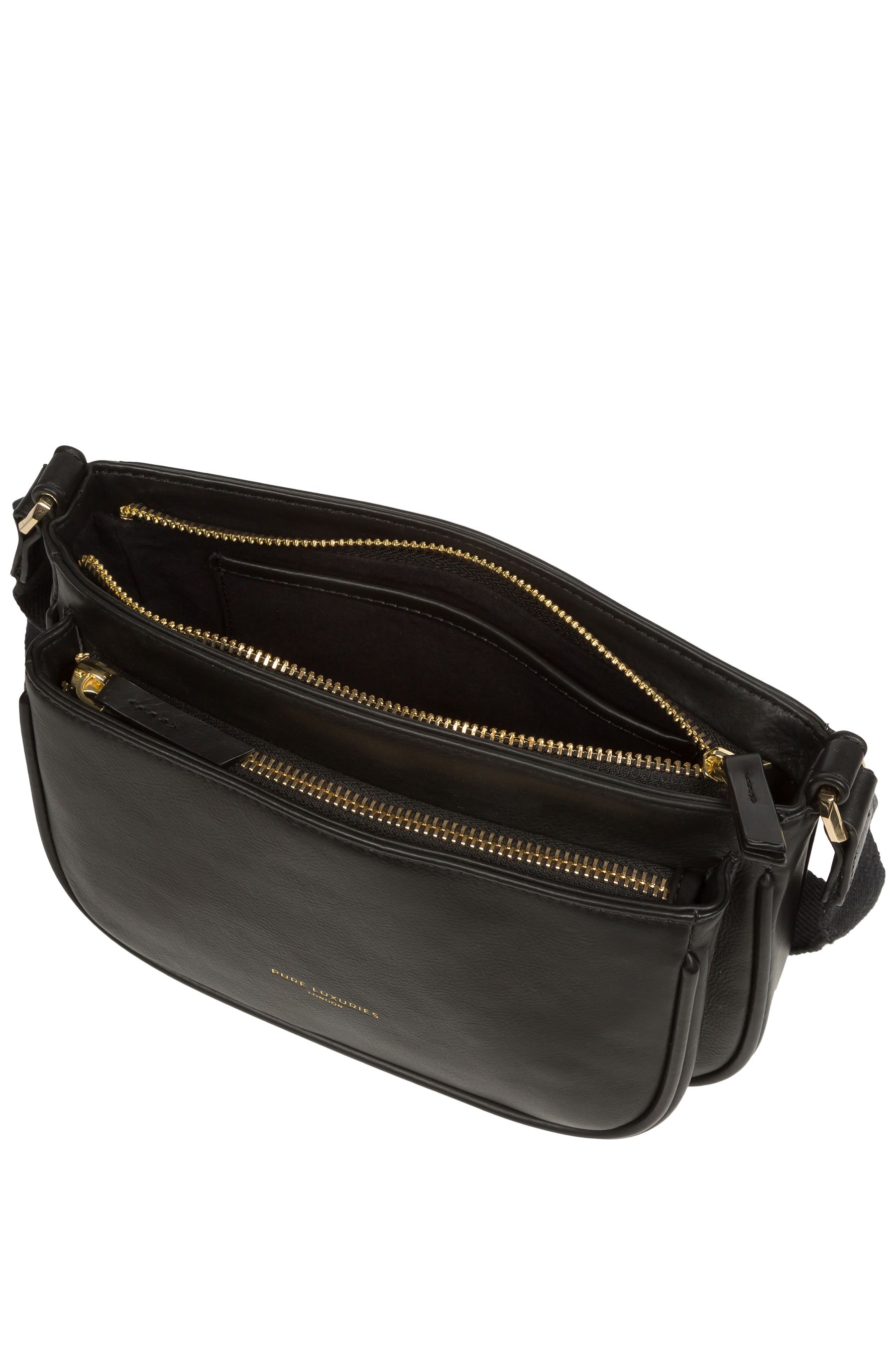 Buy Pure Luxuries London Bree Nappa Leather Cross Body Bag from Next Ireland