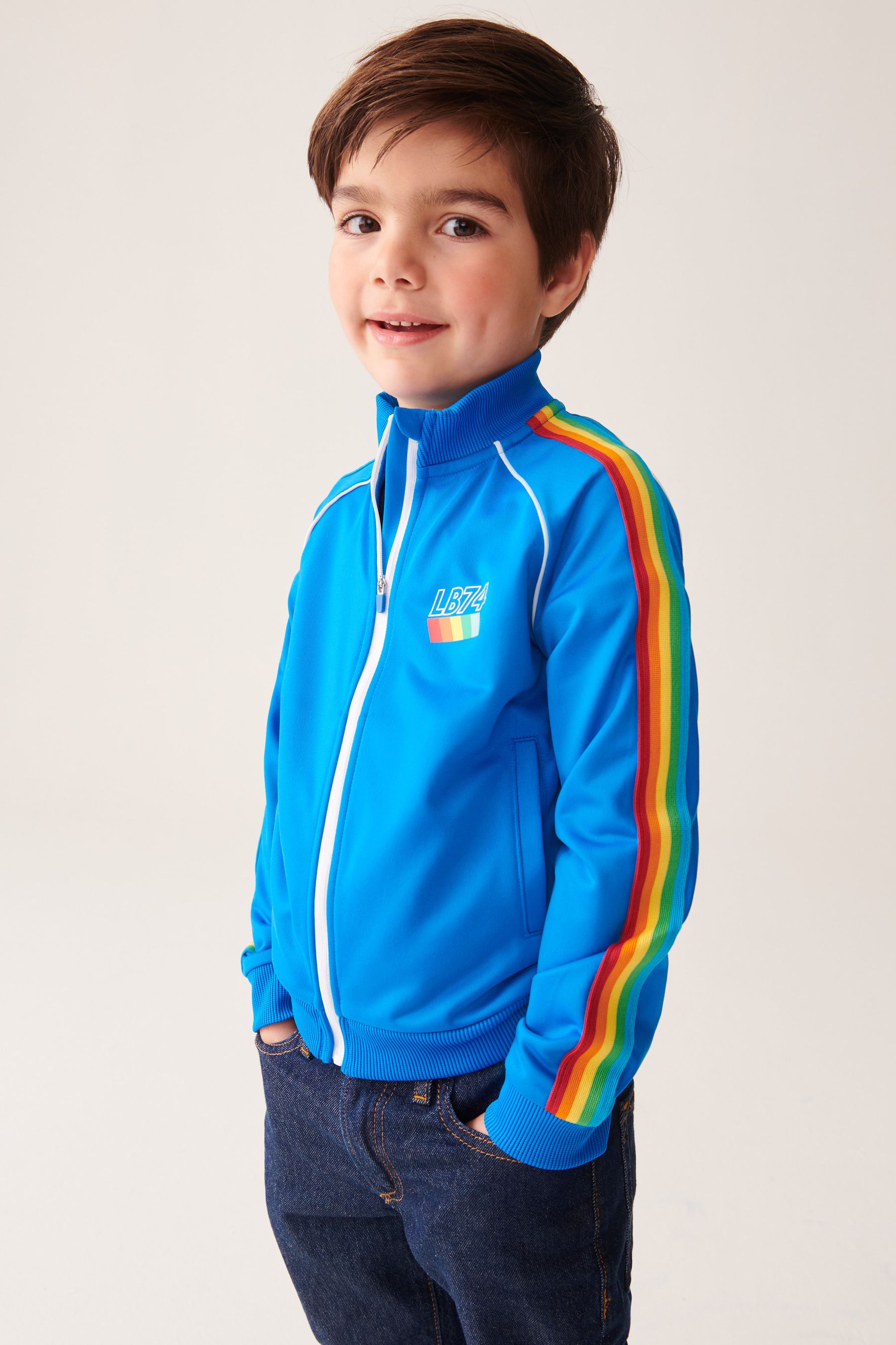 Rainbow track jacket cheap