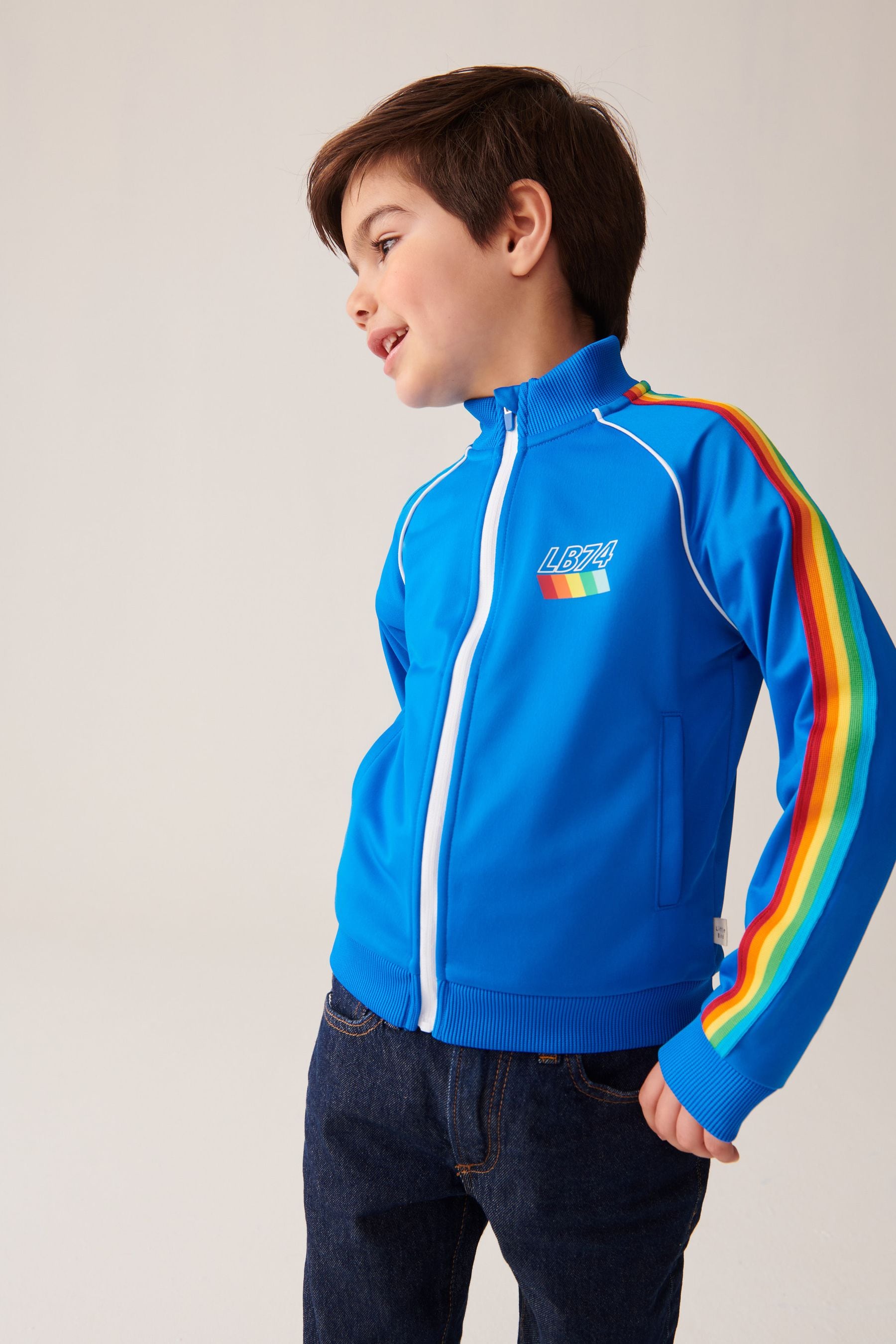 Rainbow track jacket outlet