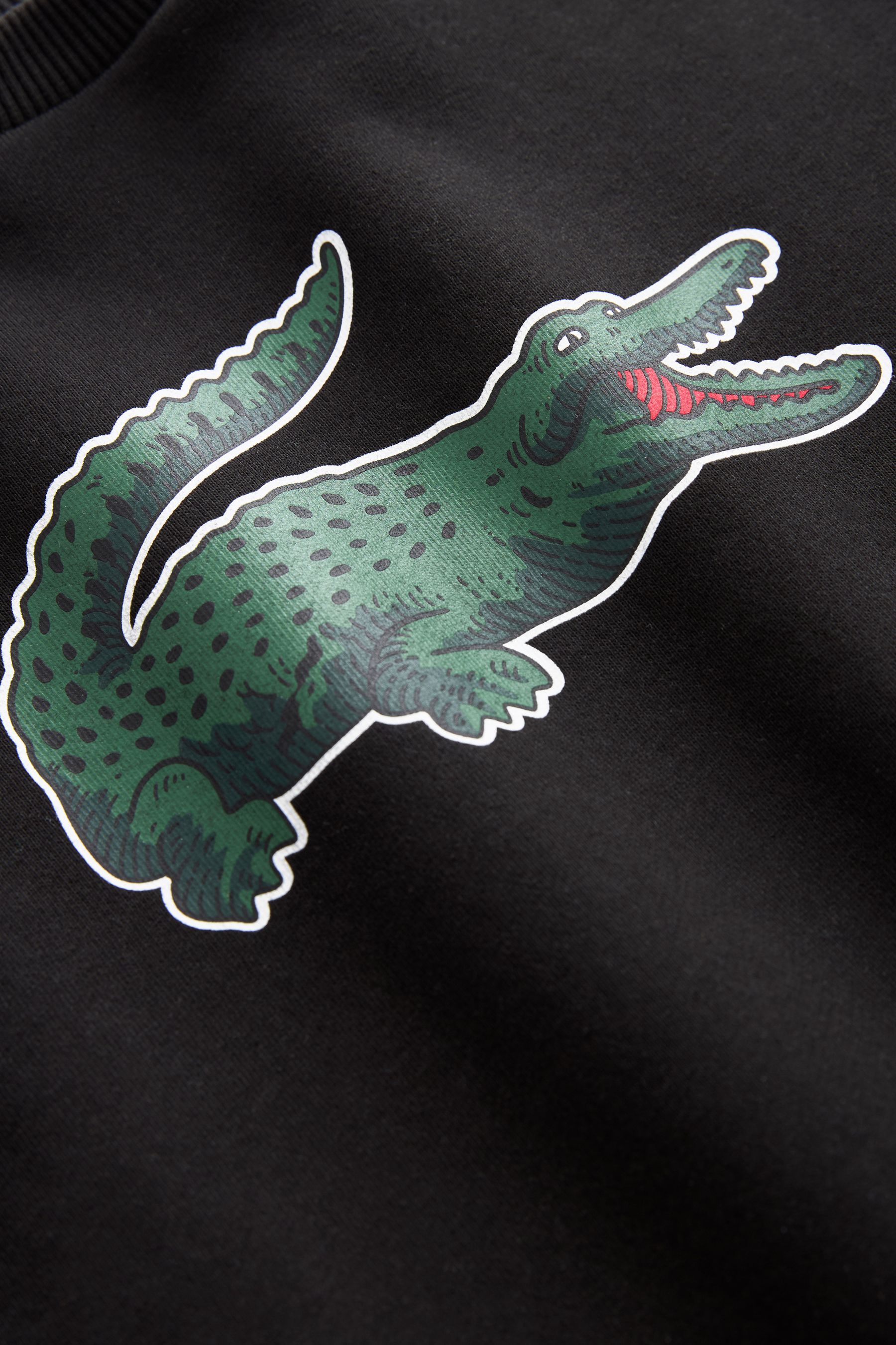 Lacoste sweater with big alligator shop