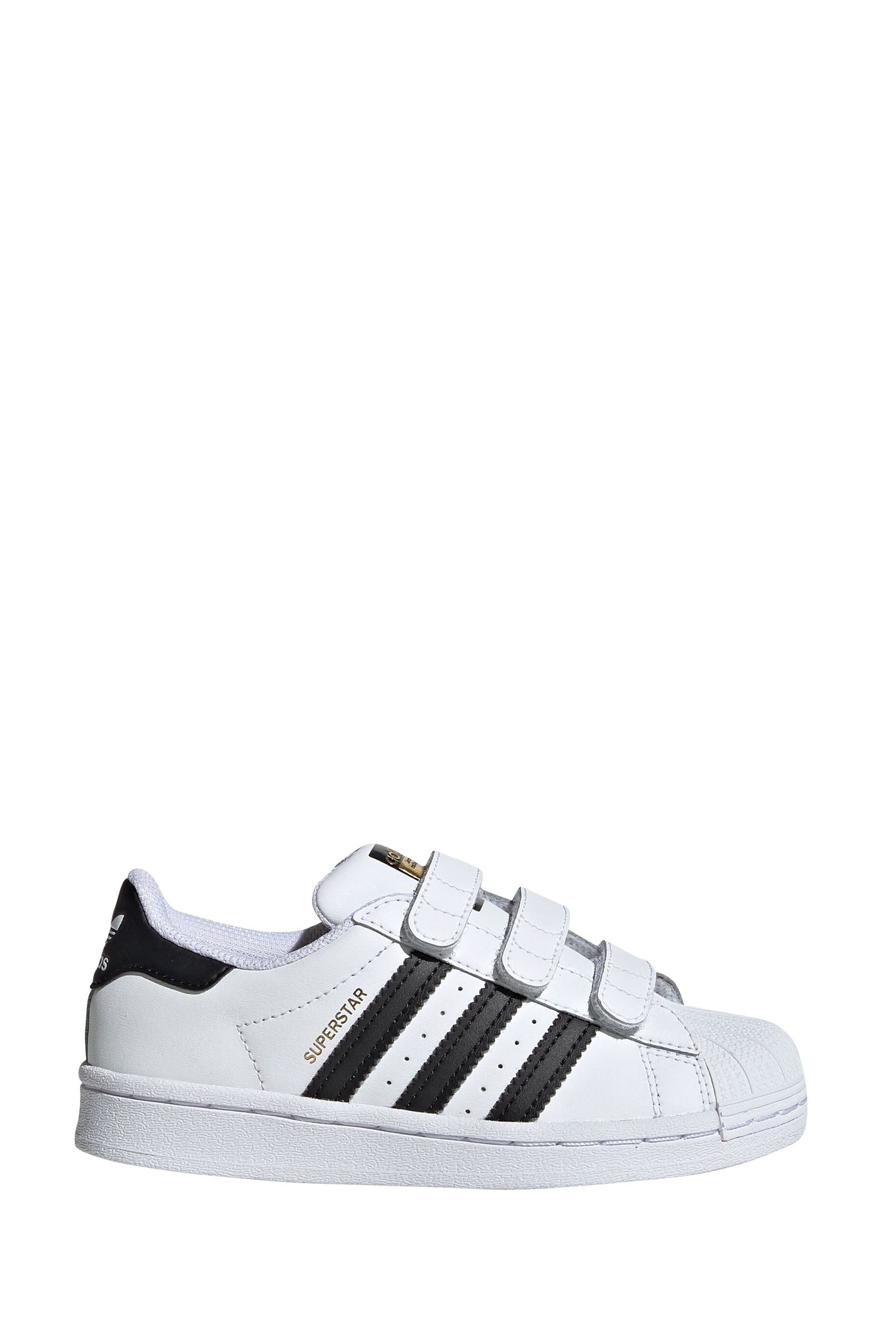 Buy adidas Originals White Black Superstar Junior Trainers from the Next UK online shop