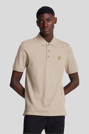 Lyle & Scott Natural Big Polo Shirt - Image 1 of 5