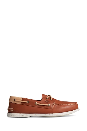 Sperry A/O 2-Eye Vegetable Re-Tan Brown Shoes