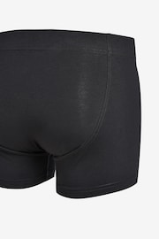 Essential Black 10 pack A-Front Boxers - Image 3 of 5
