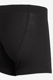 Essential Black 10 pack A-Front Boxers - Image 4 of 5