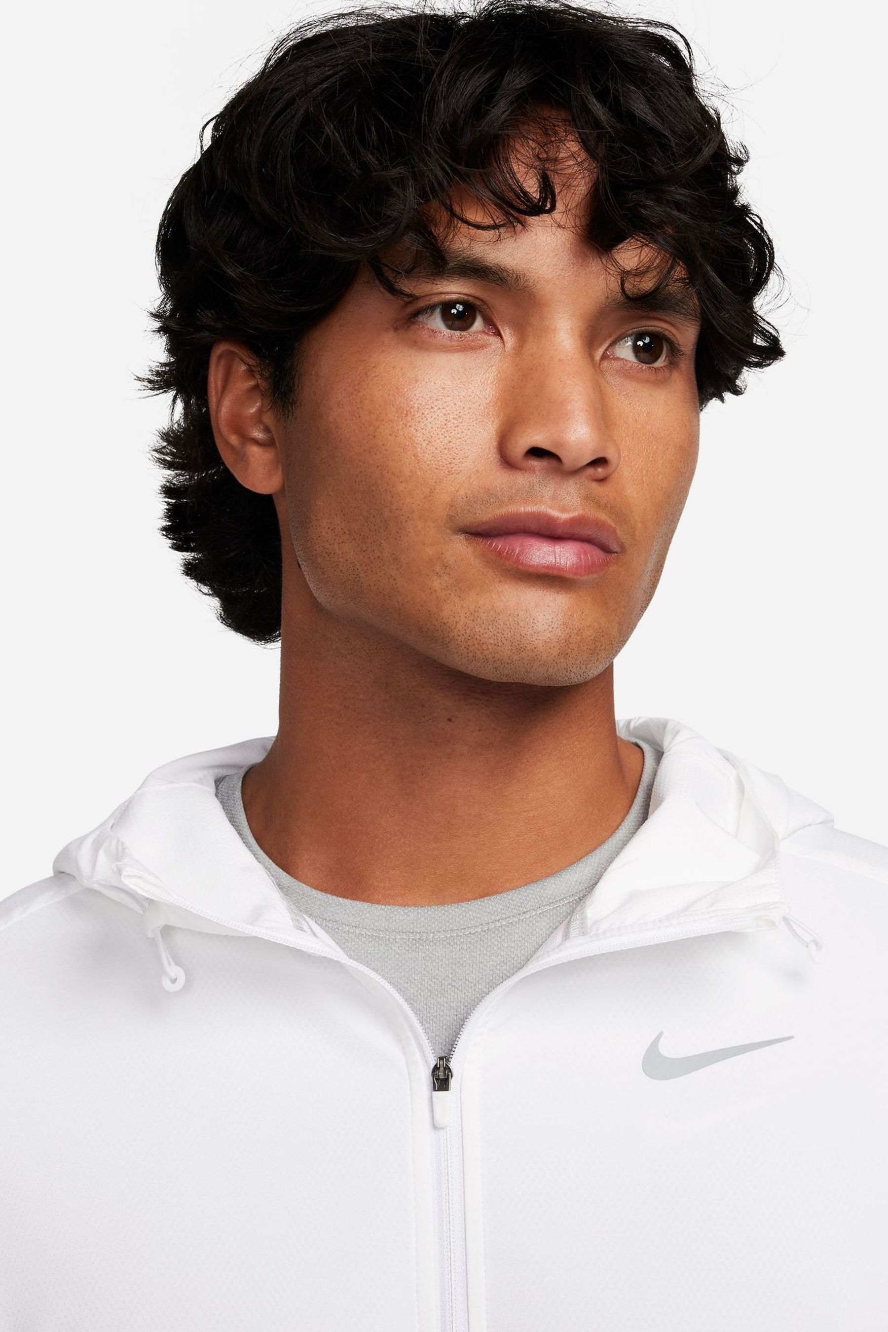 Buy Nike White Light Windrunner Running Jacket from Next Ireland
