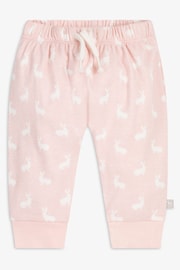 The Little Tailor Easter Bunny Print 2 Piece Top And Joggers set - Image 4 of 6