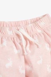 The Little Tailor Easter Bunny Print 2 Piece Top And Joggers set - Image 6 of 6