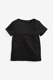 Black/White 3 Pack 3 Pack T-Shirts (3-16yrs) - Image 7 of 10
