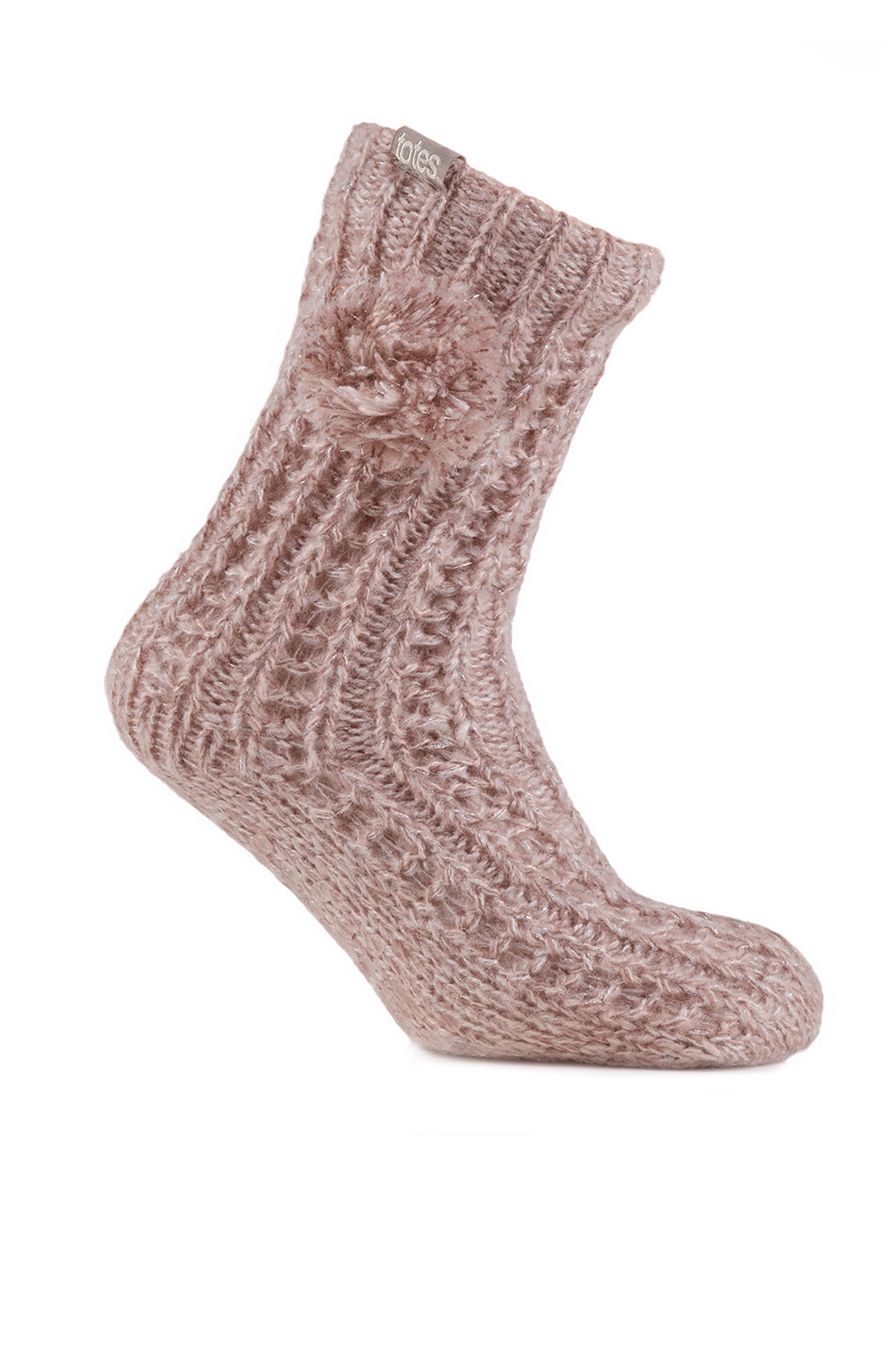 Sparkly top slipper socks