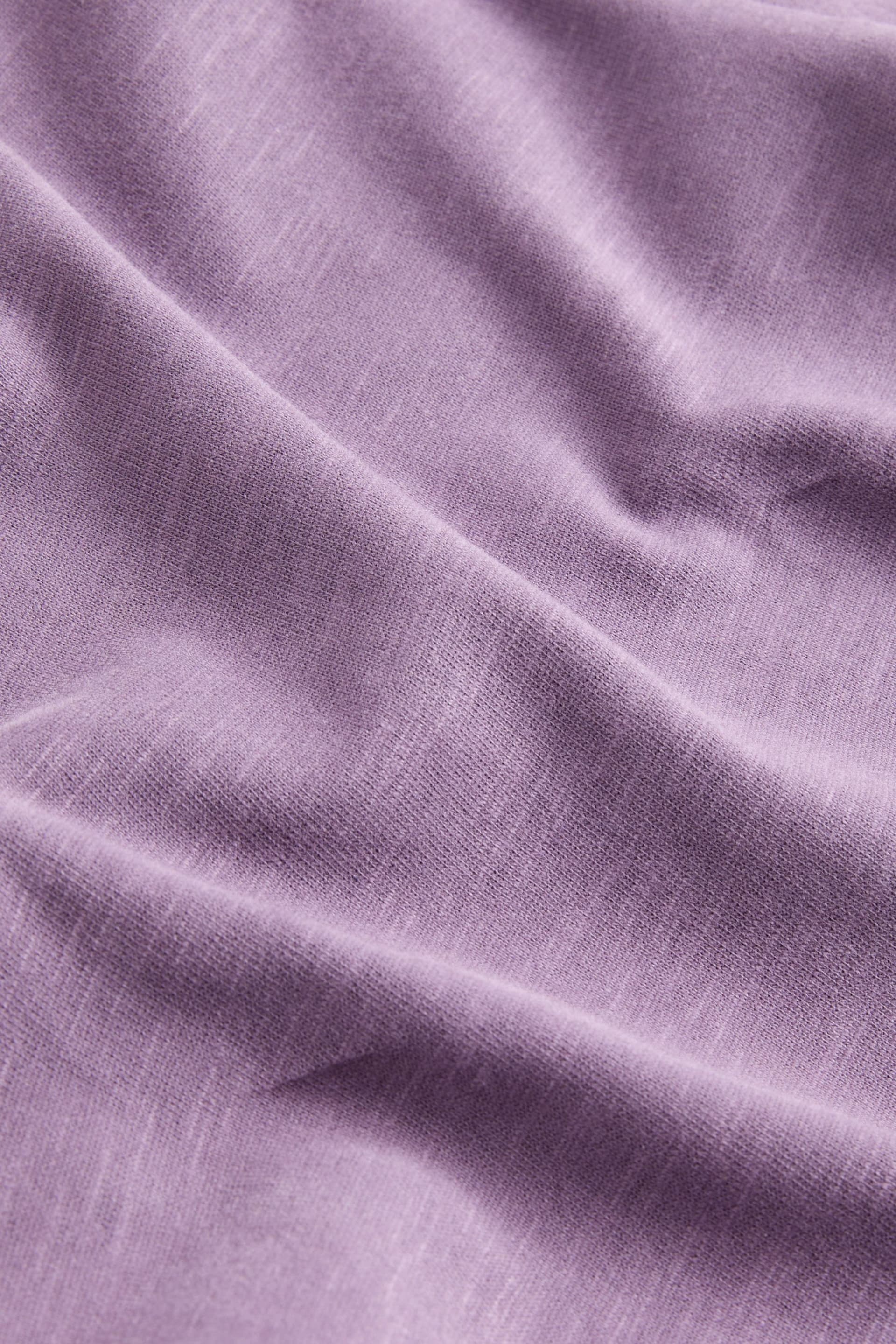 Purple Long Sleeve Cosy T-Shirt (3-16yrs) - Image 3 of 3