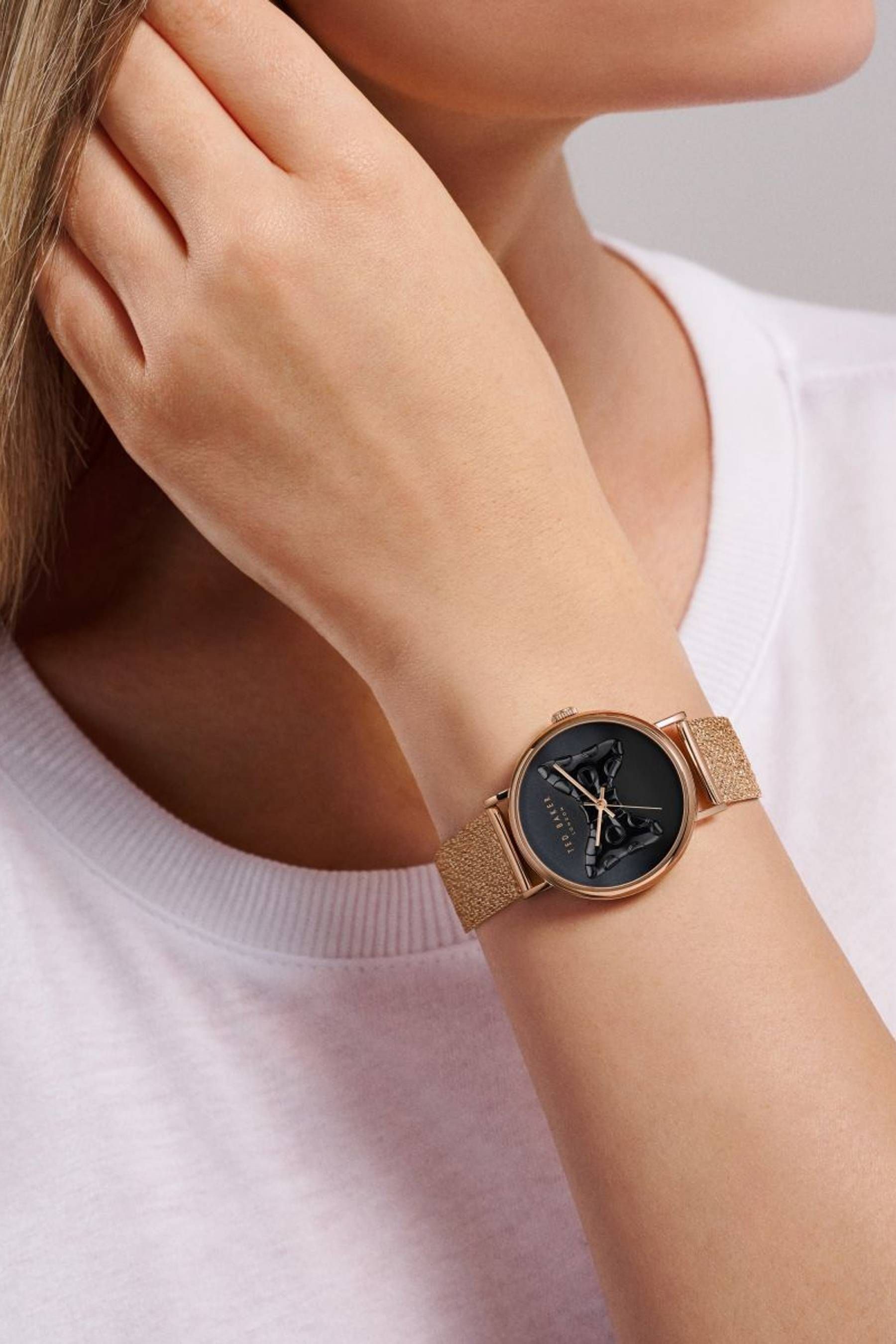 Ted baker pink bow watch shop