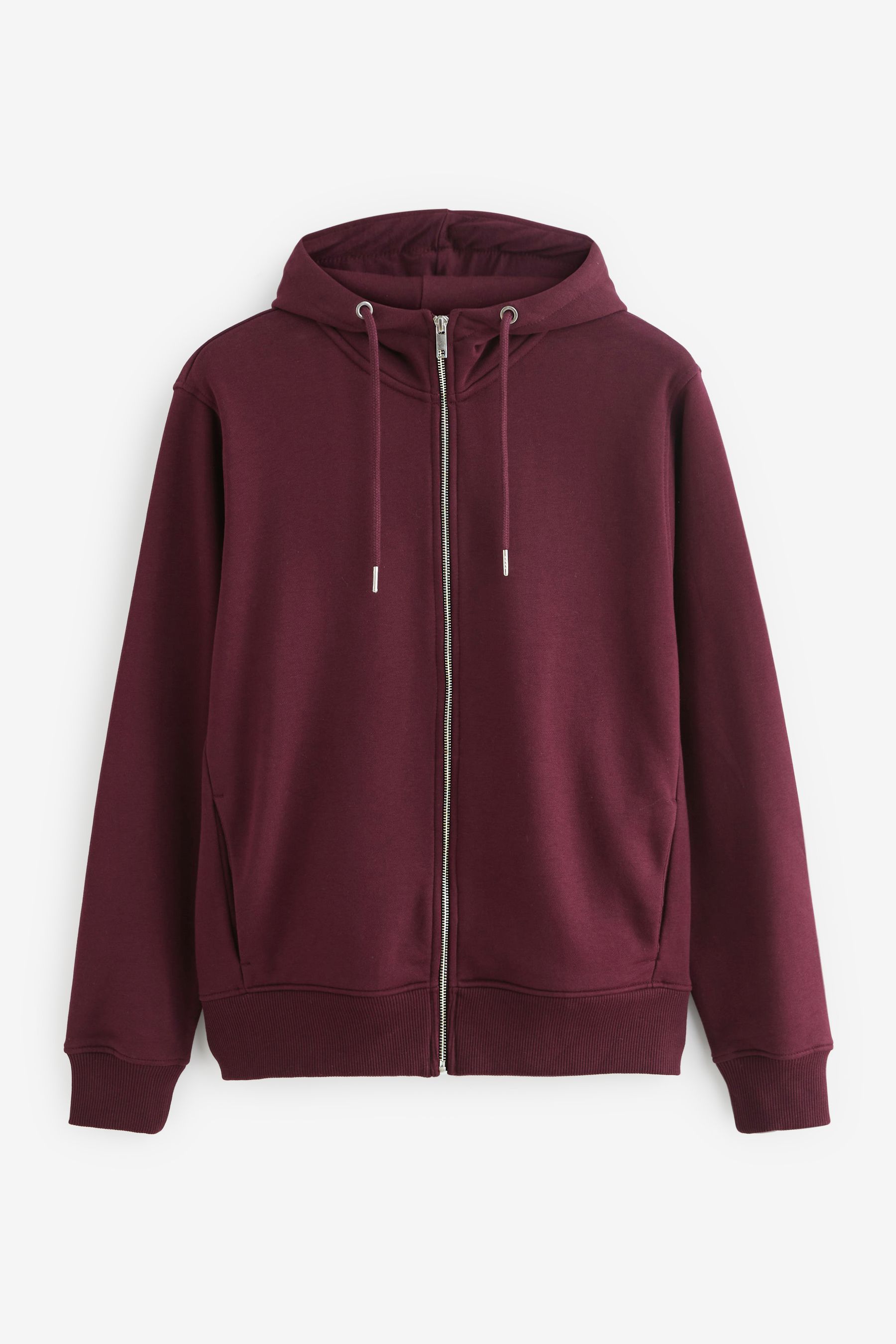 Maroon zip up hoodie mens best sale