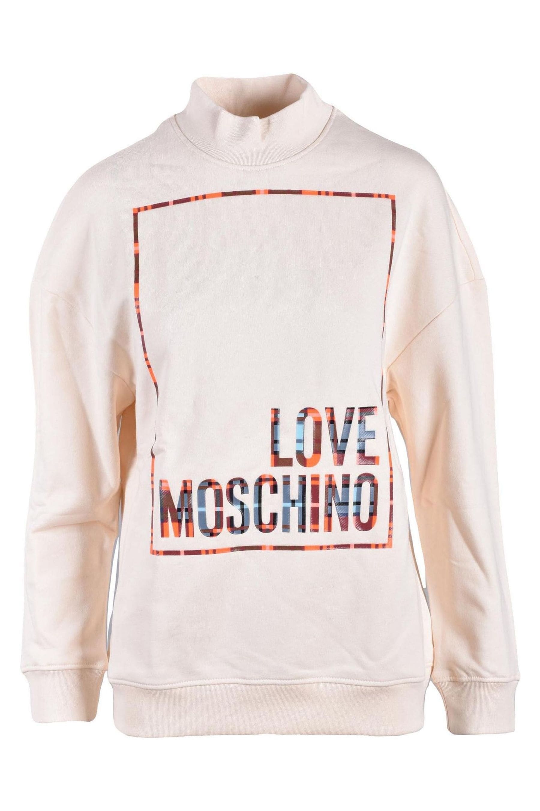 Love moschino white sweatshirt shop