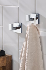 Chrome Wall Mount Hooks - Image 1 of 2