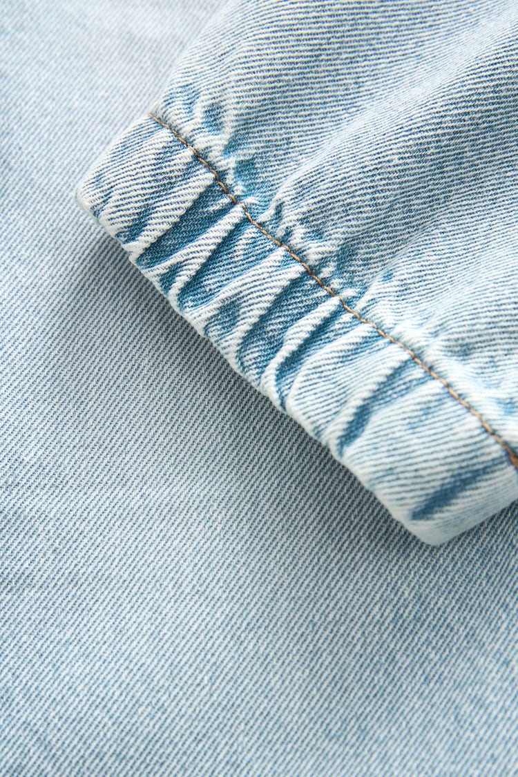 Blue 100% Cotton Lightweight Summer Beach Jeans (3-16yrs) - Image 8 of 8