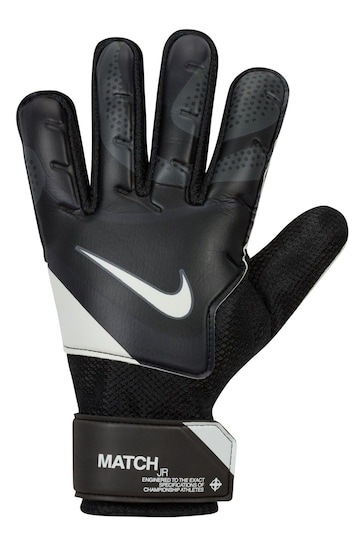 Nike Black Junior Match Goal Keeper Gloves