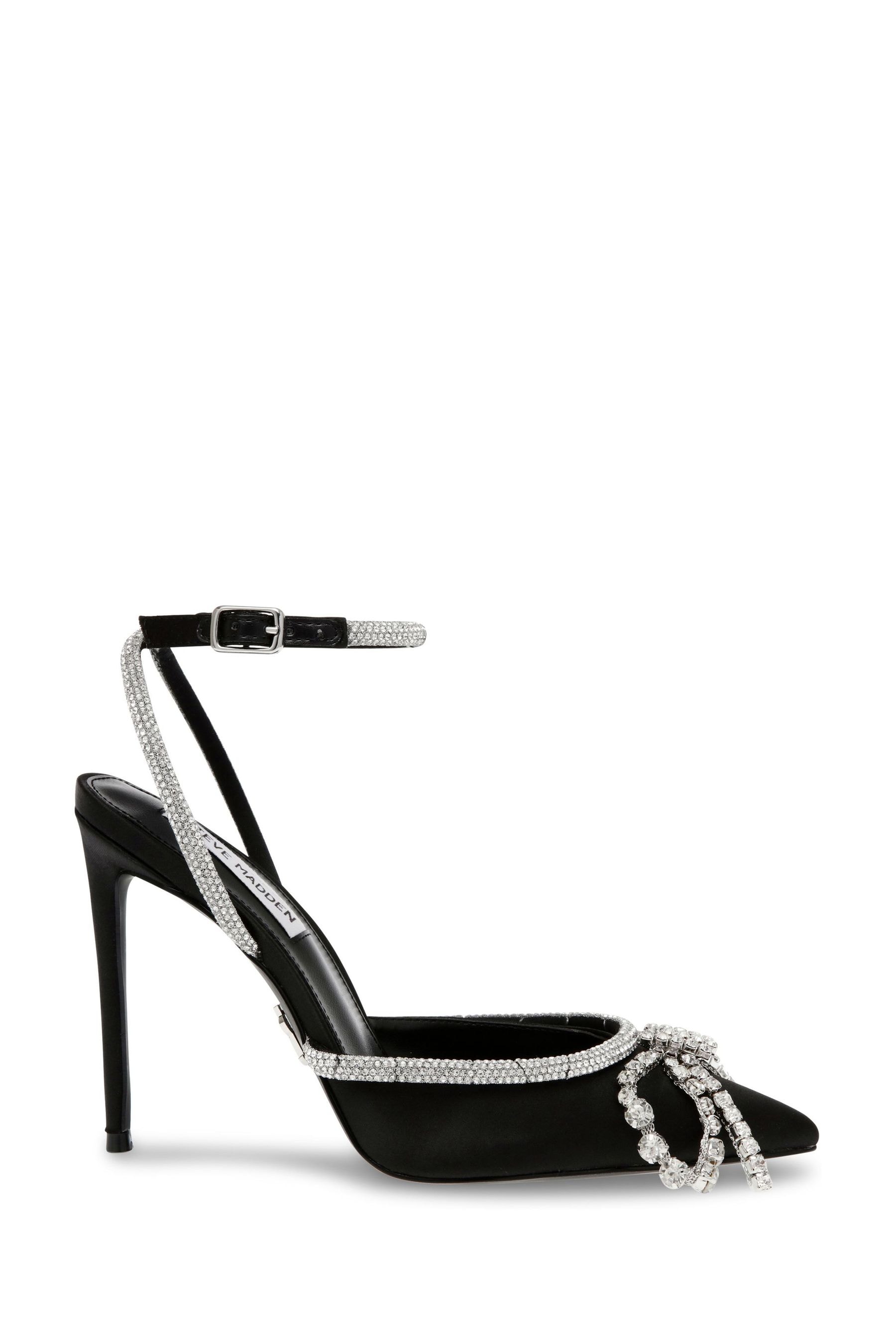 Steve madden black block on sale heel sandal