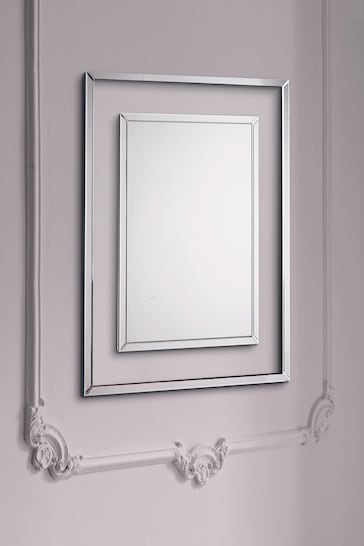 Laura Ashley Clear Evie Rectangular Mirror