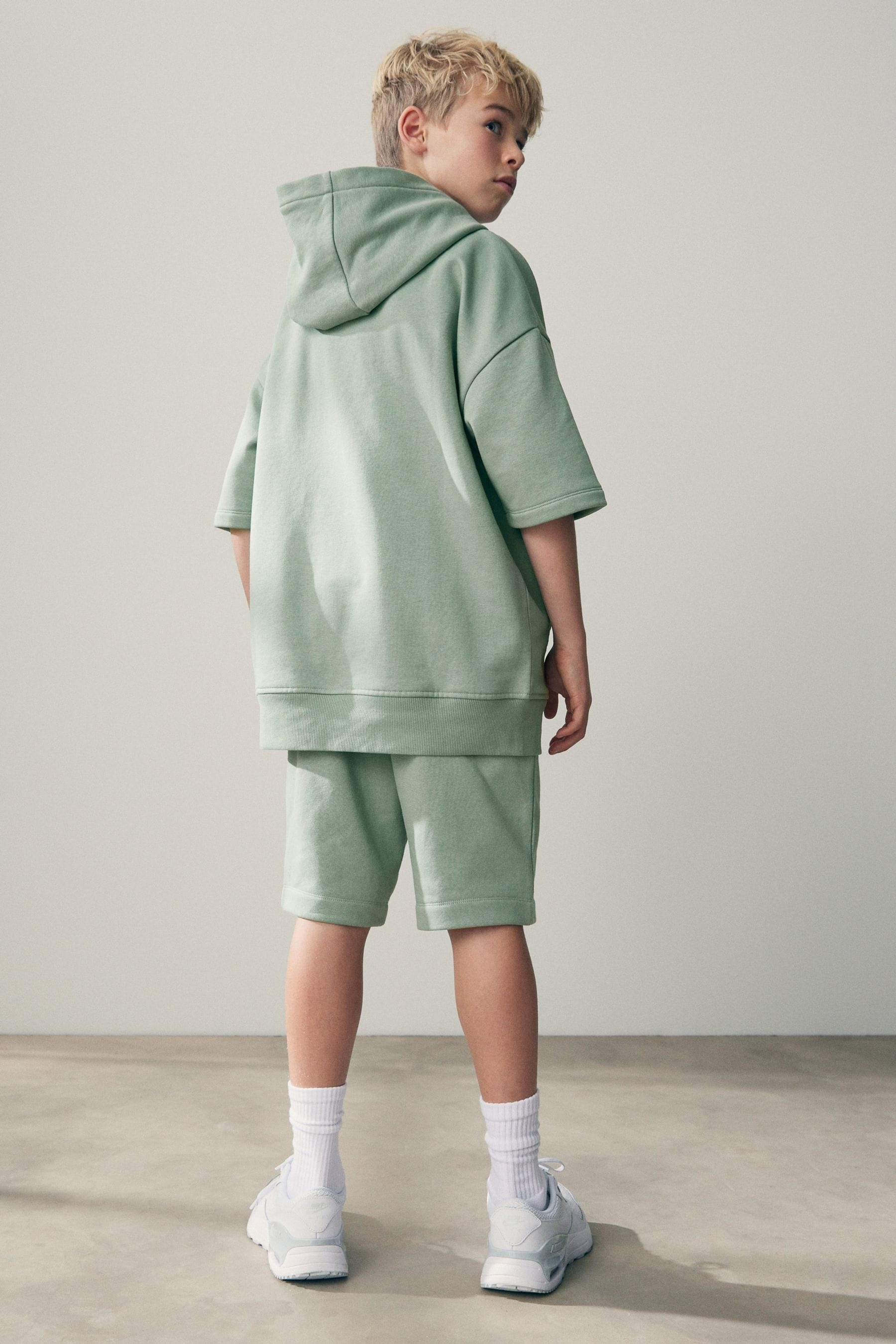 Minerals Short Sleeve Hoodie and Shorts Set 3 16yrs