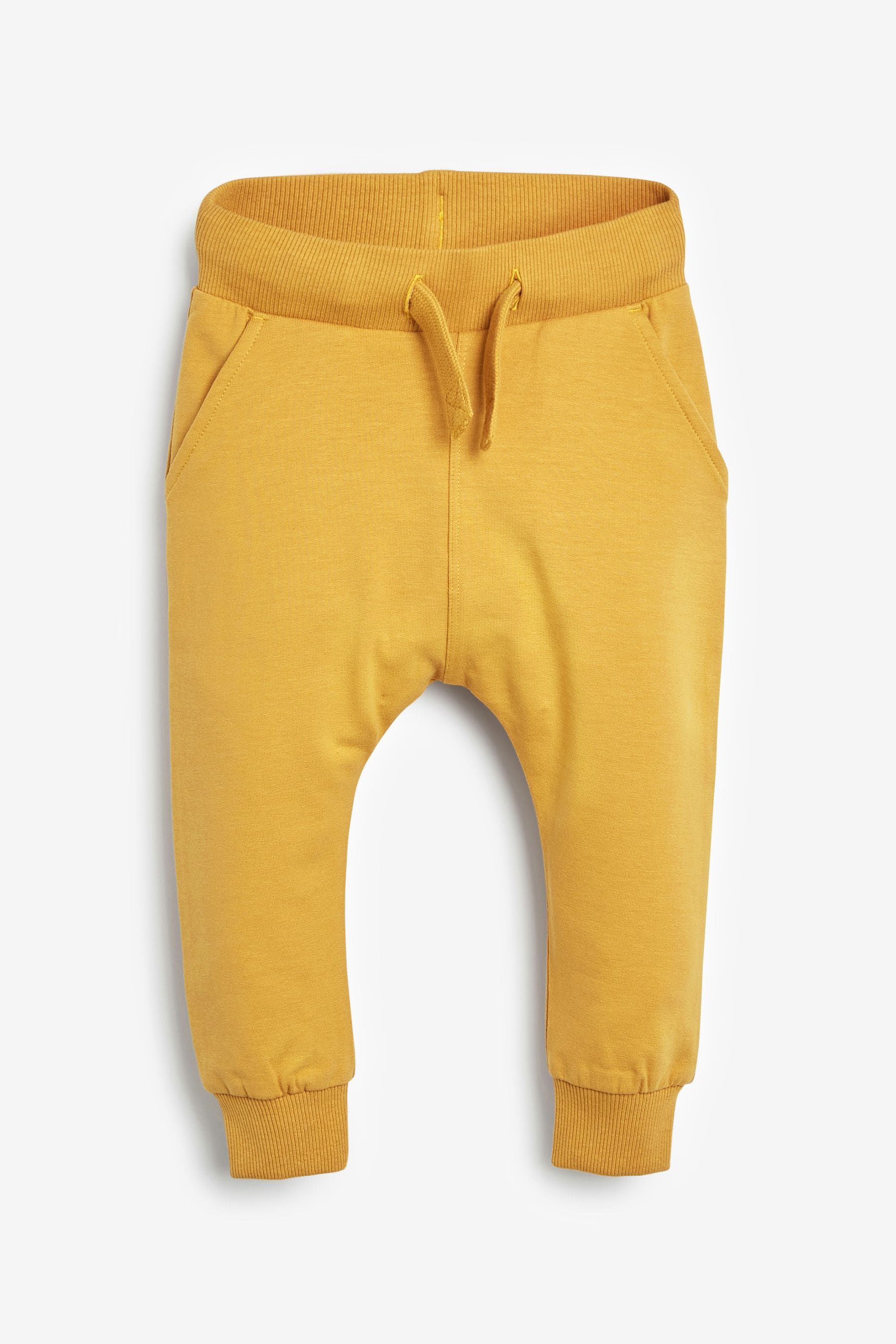Black and yellow joggers top