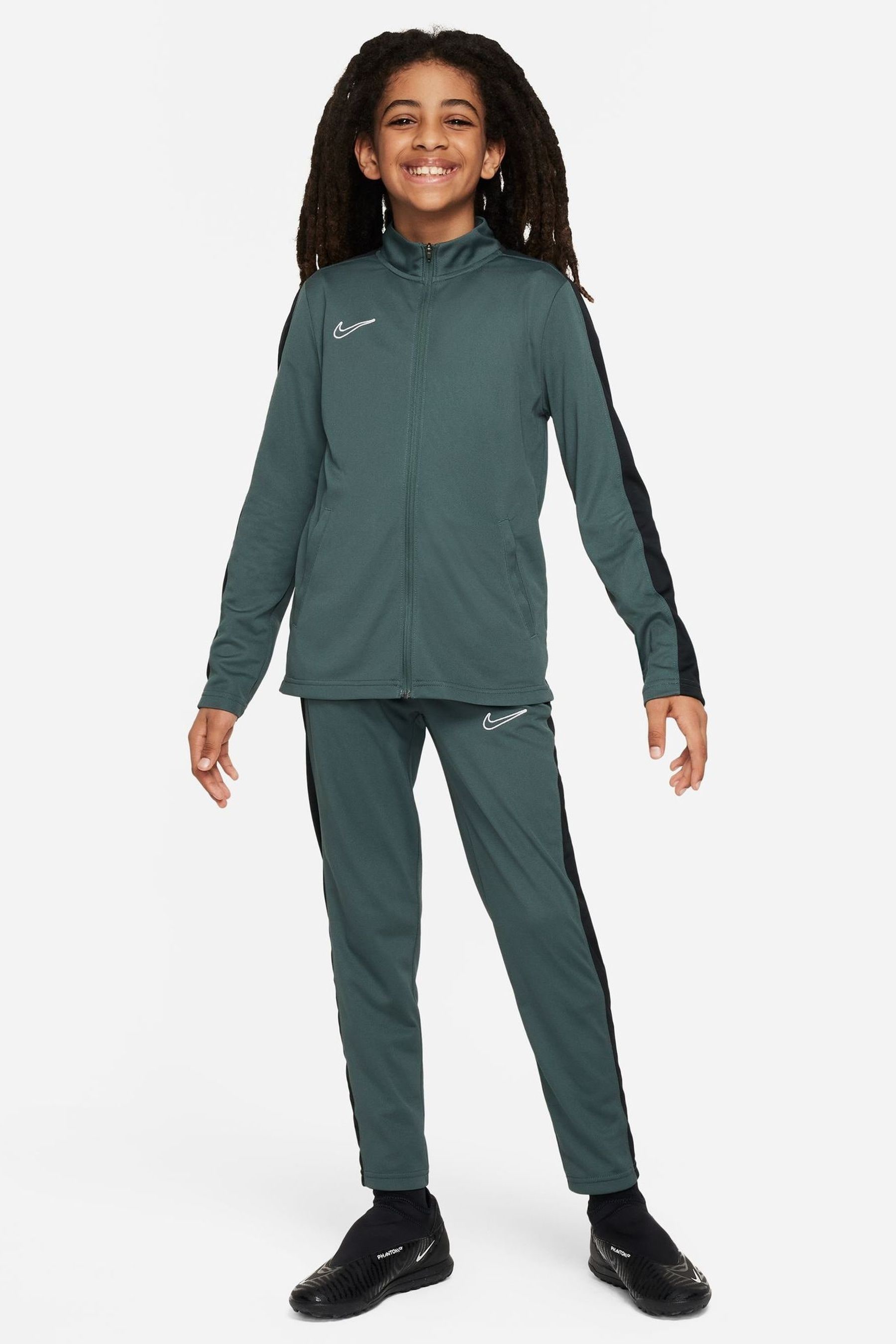 Buy Nike Khaki Green Dri FIT Academy Training Tracksuit from Next Luxembourg