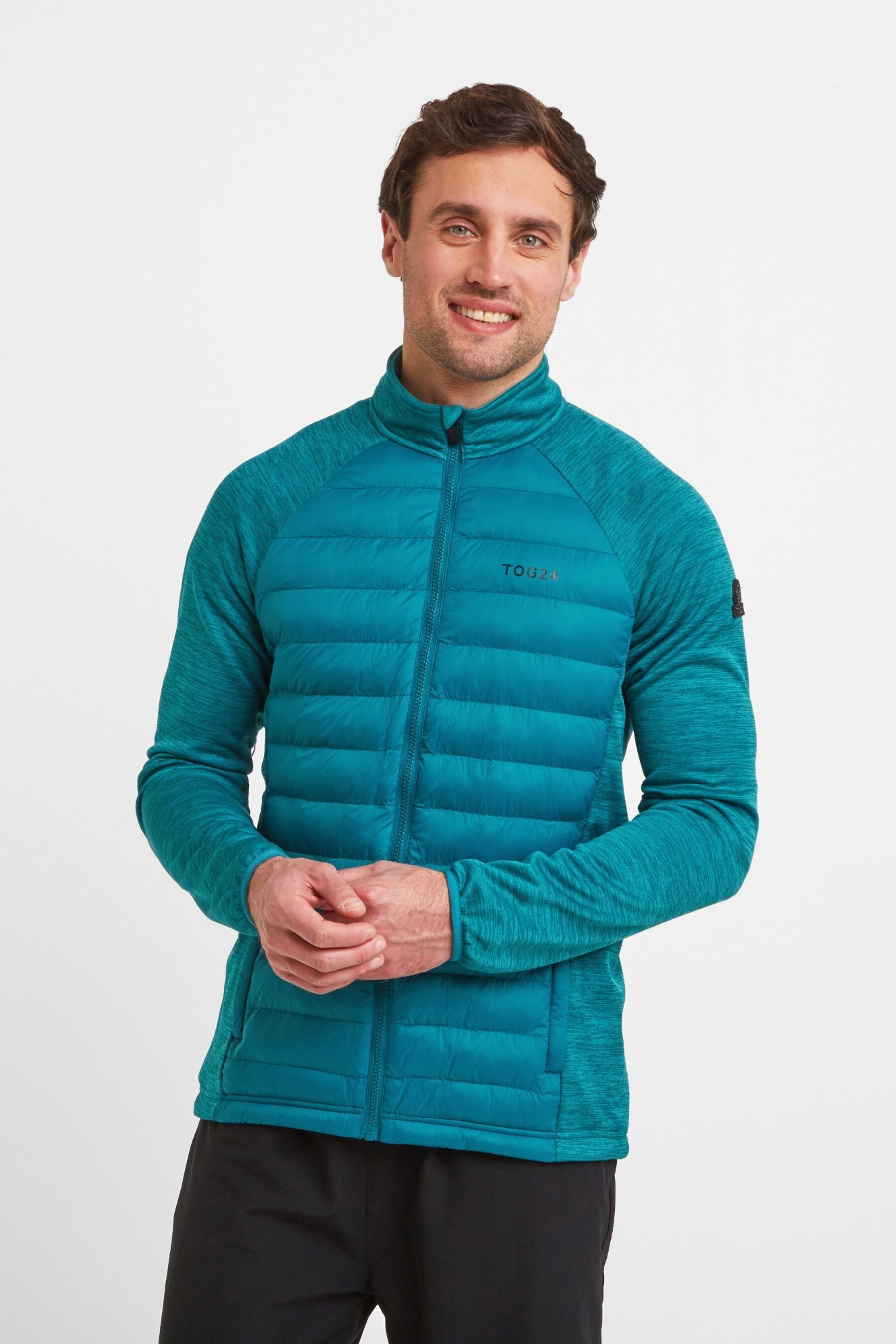 Buy Tog 24 Blue Vasey Mens Hybrid Jacket from Next Luxembourg
