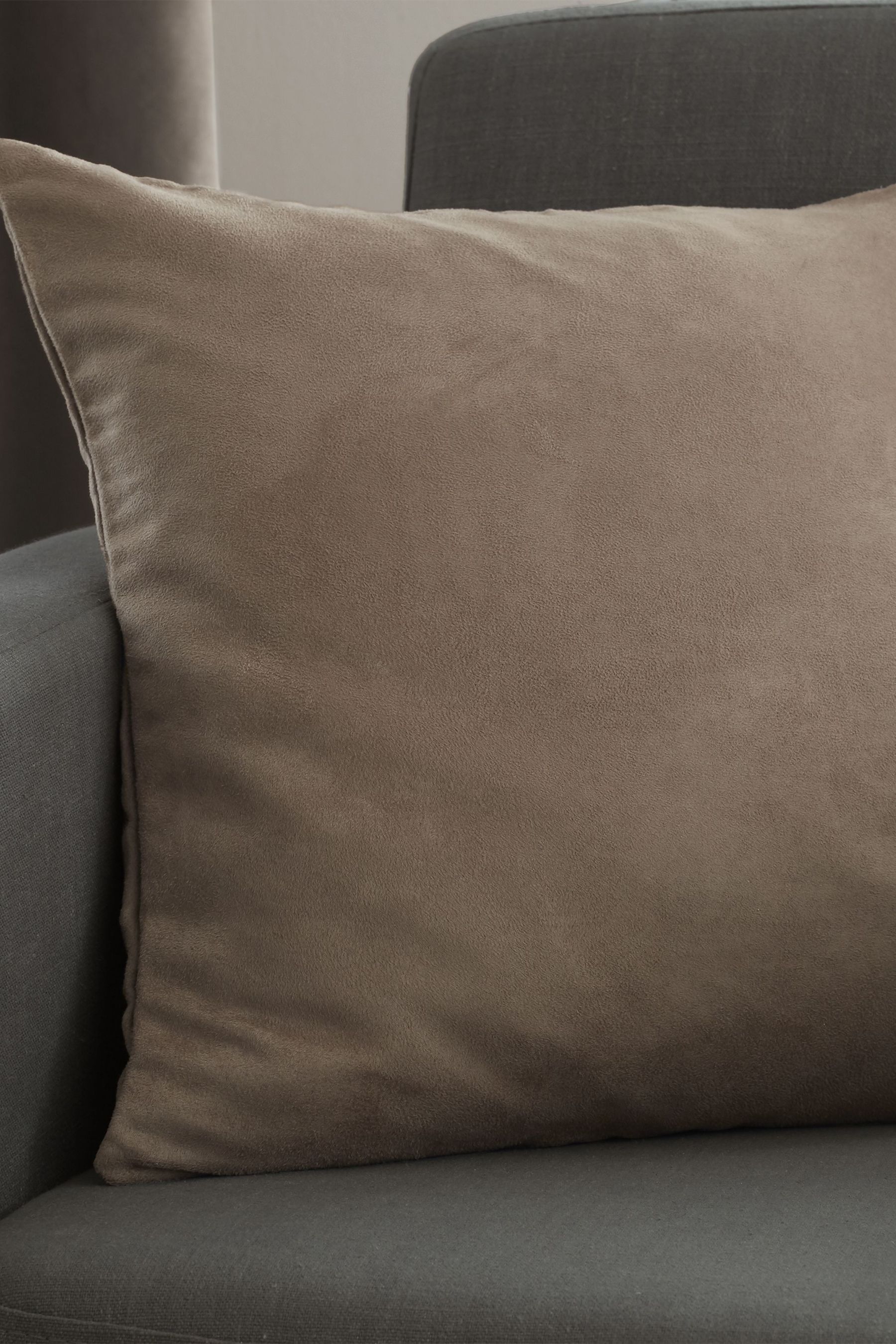 Faux online suede cushions