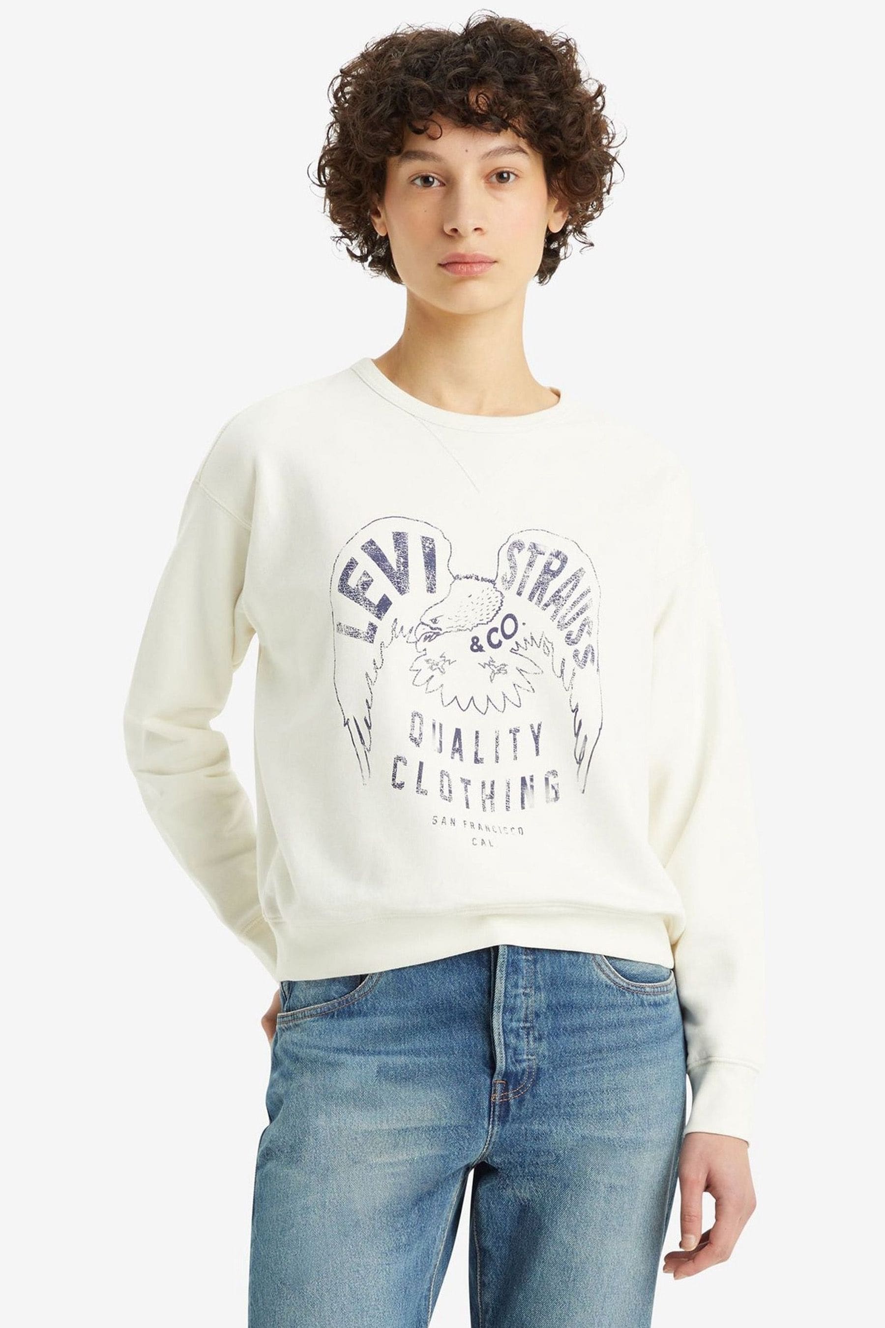 Levi's ashley crewneck sweatshirt 2025