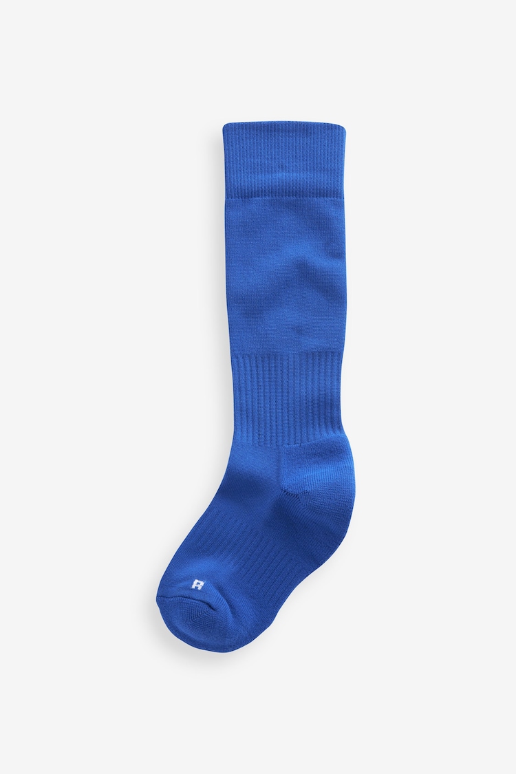 Blue Football Socks - Image 1 of 1