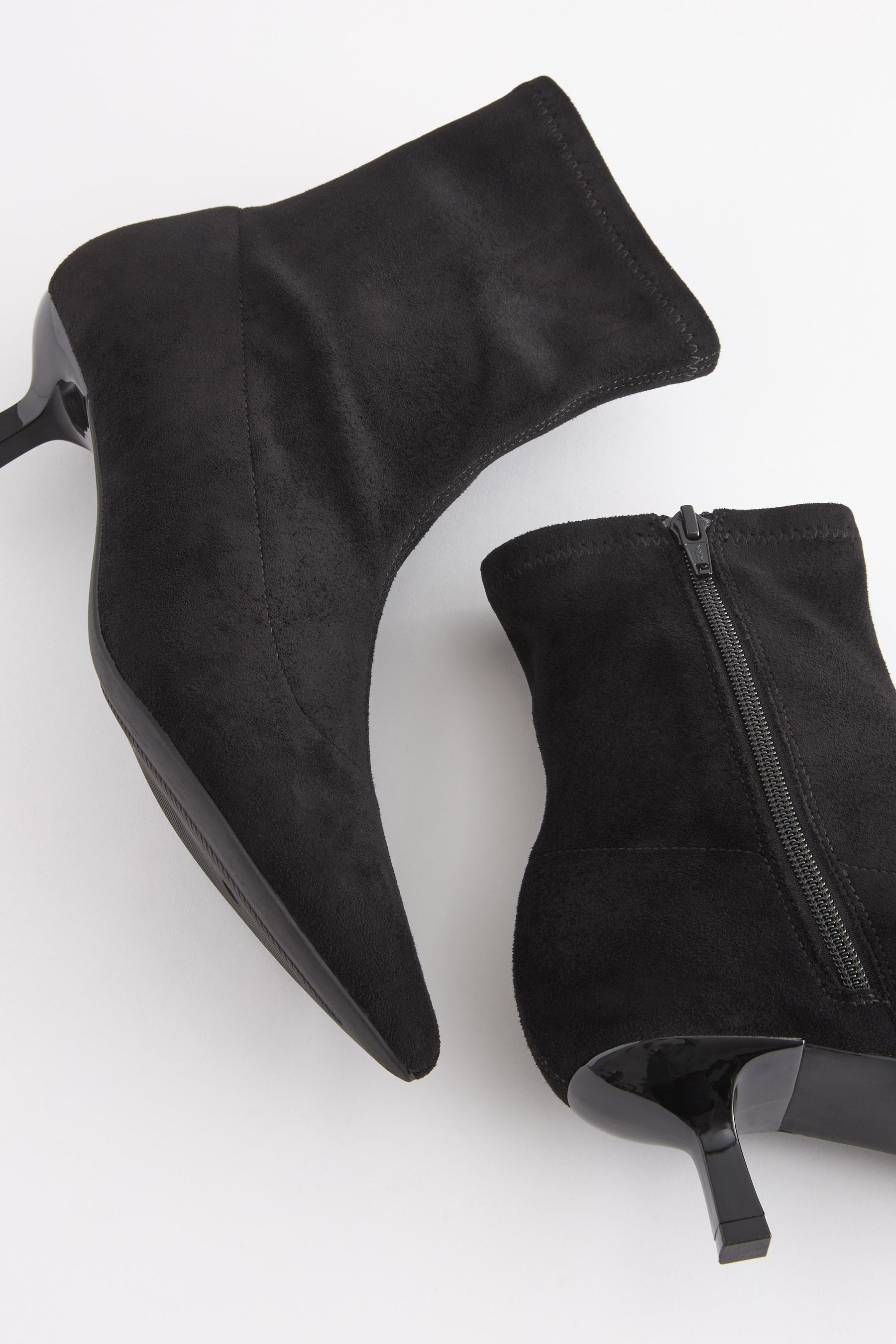 Buy Black Forever Comfort Ankle Sock Boots from Next Luxembourg