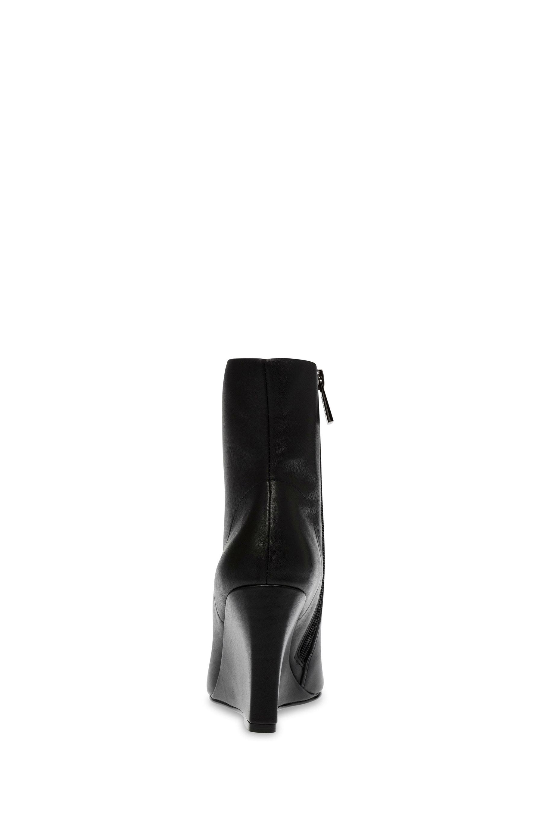 Steve madden deals black wedge booties