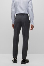 BOSS Grey Slim Fit Suit :Trousers - Image 2 of 6