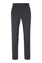 BOSS Grey Slim Fit Suit :Trousers - Image 5 of 6