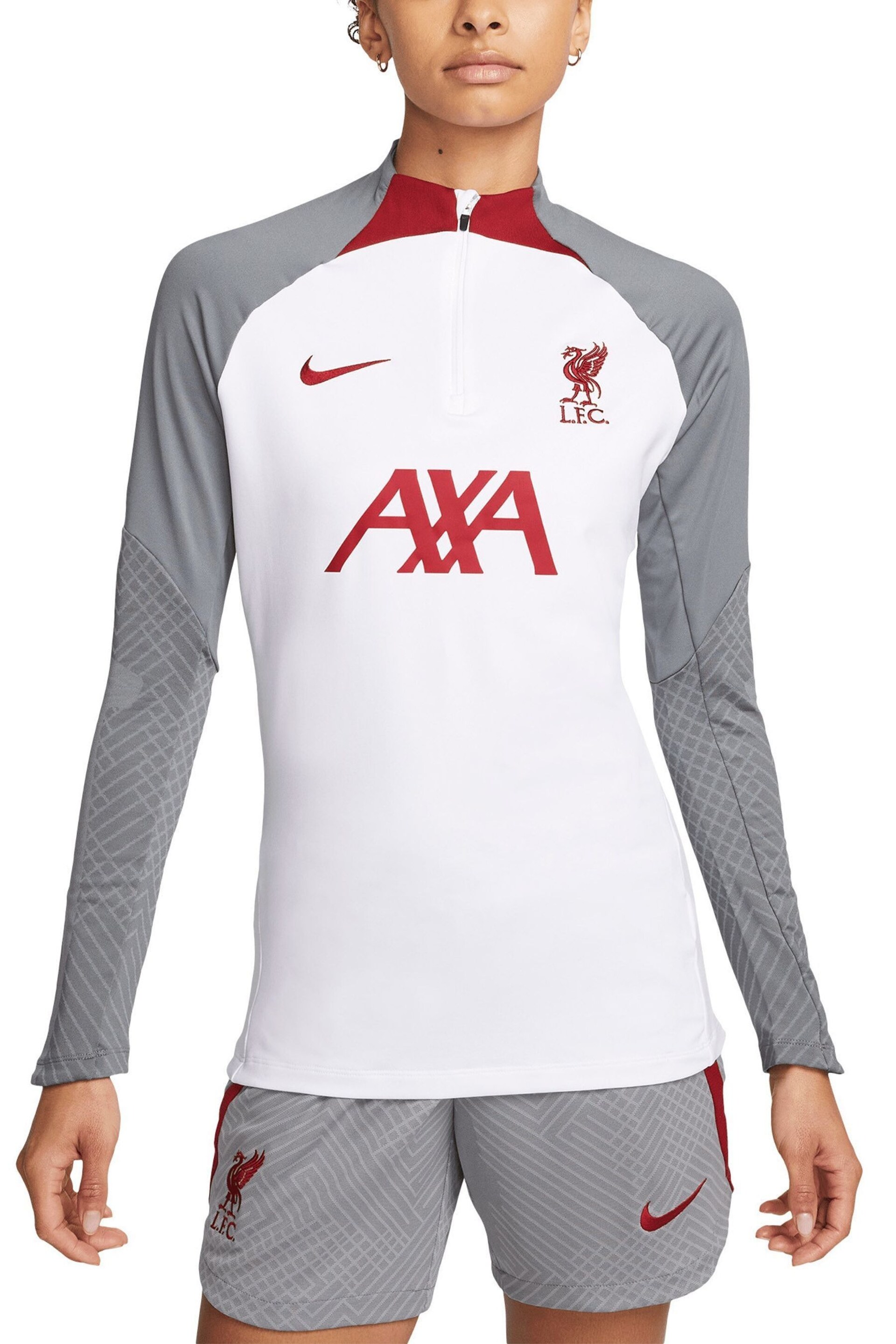 Nike White Liverpool Strike Drill Top Womens - Image 1 of 2