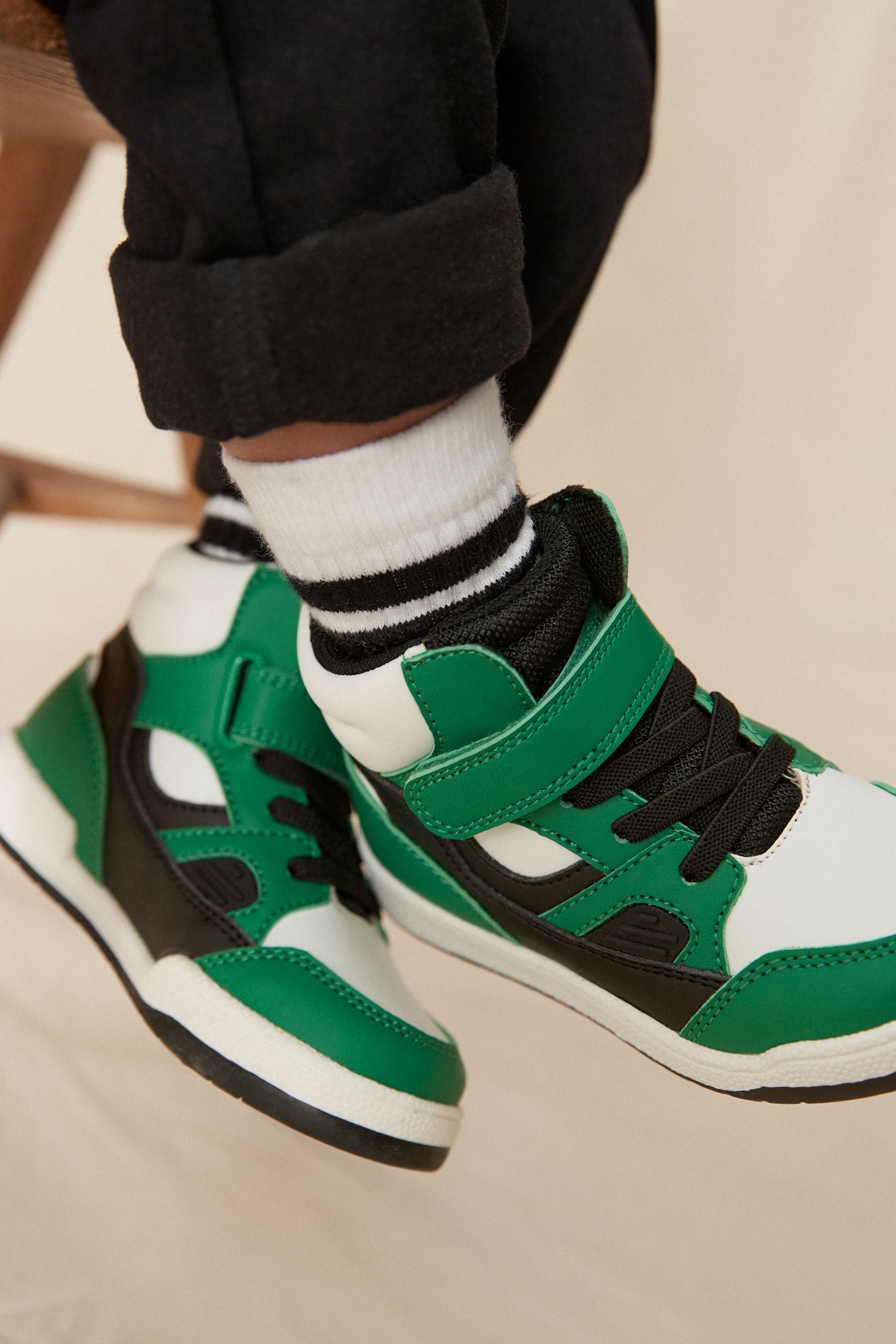 Next high top trainers store