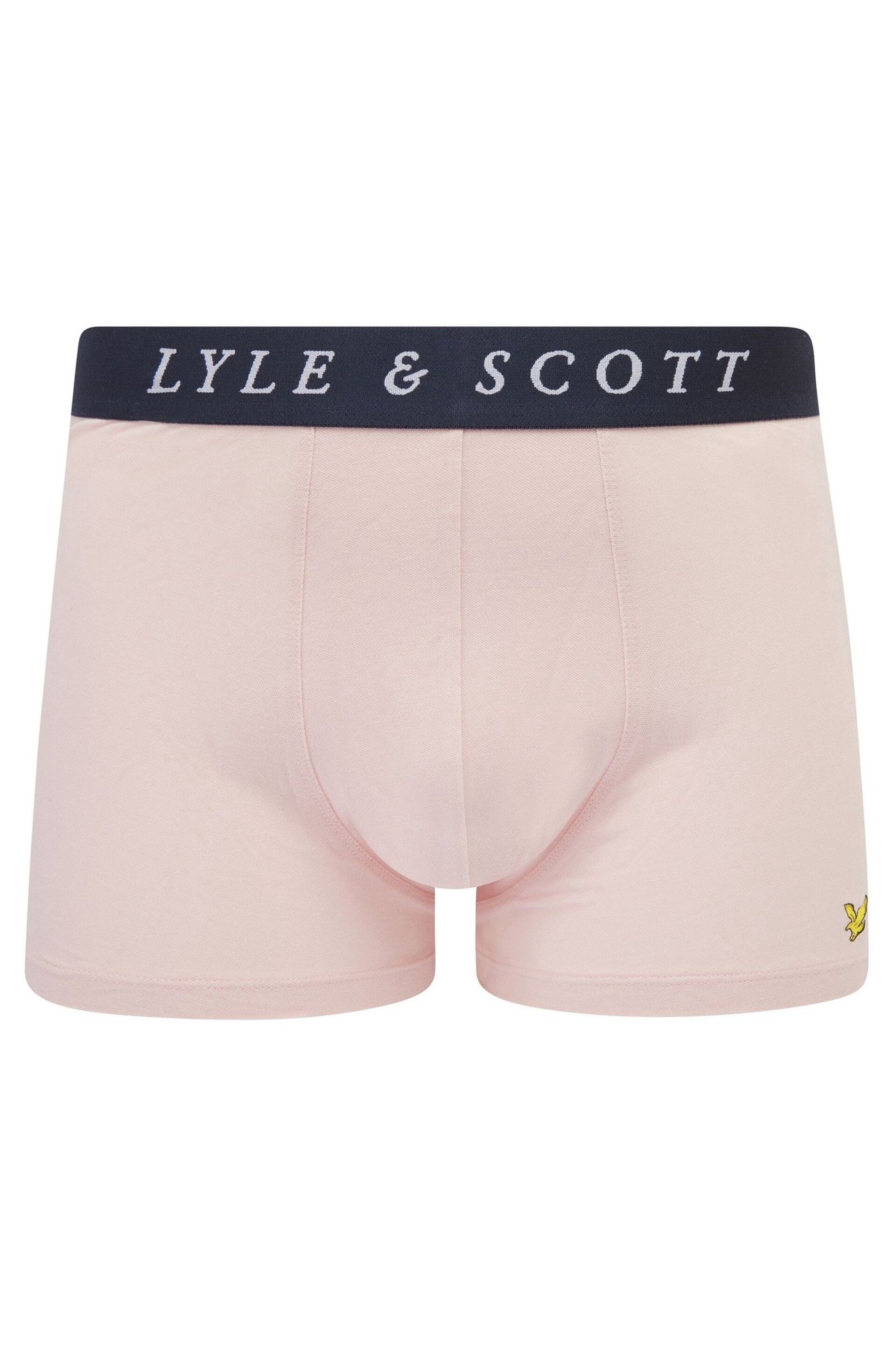 Lyle & Scott Multi Underwear Trunks 3 Pack - Image 3 of 4