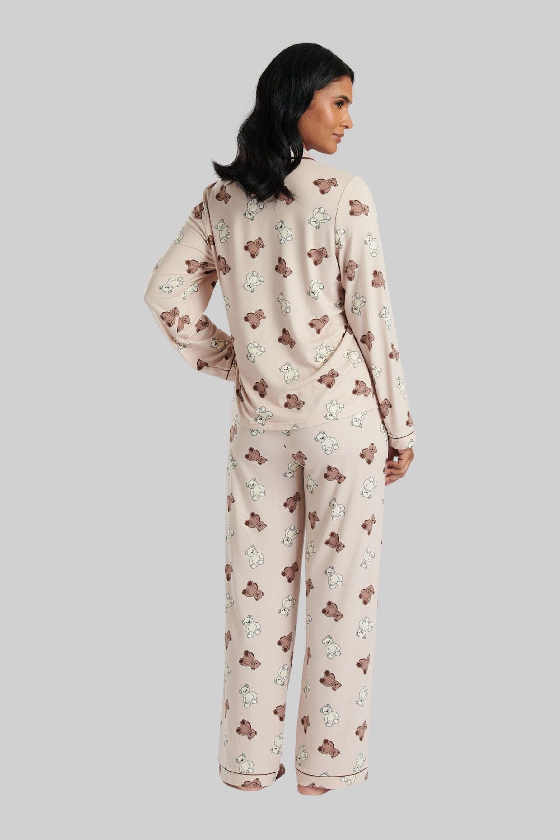 Teddy bear in pyjamas clearance